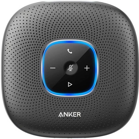 Anker - PowerConf Bluetooth Speakerphone Conference Speaker - Black - Picture 2 of 3